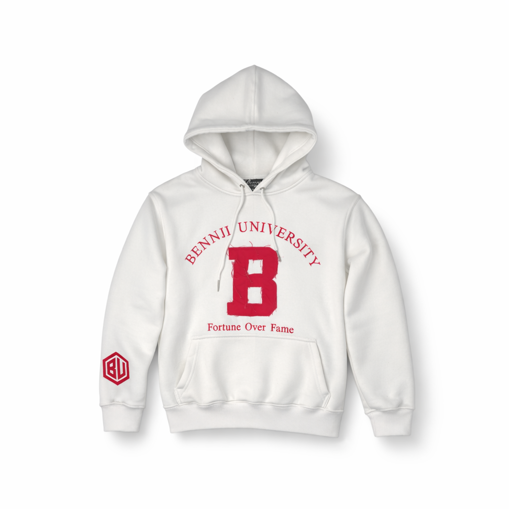 Fortune Over Fame Hoodie (White)