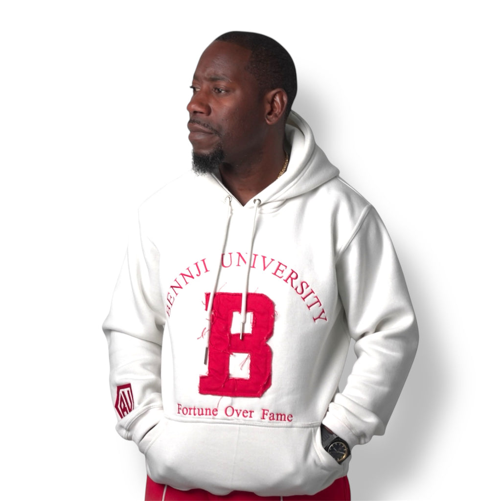 Fortune Over Fame Hoodie (White)
