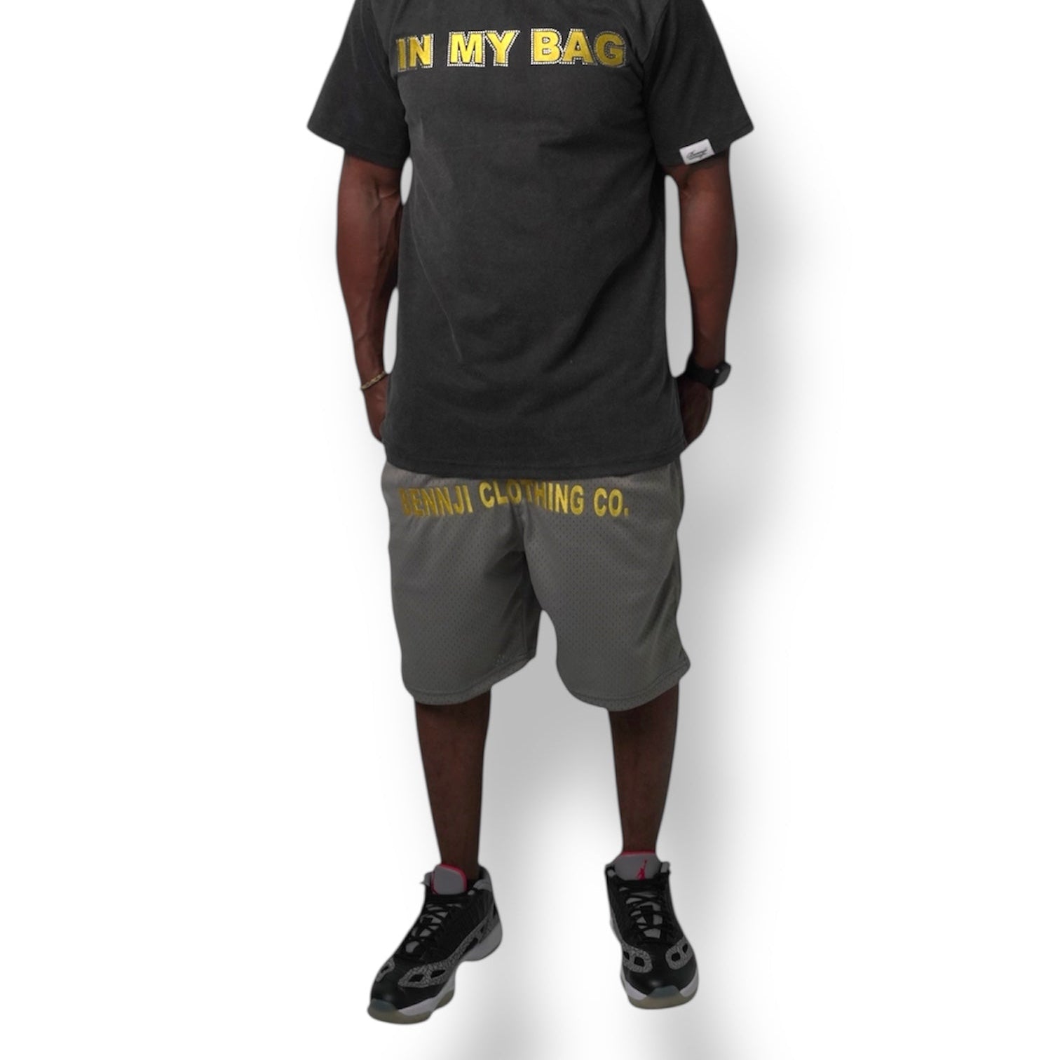 Bennji Mesh Shorts (Grey)